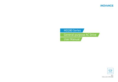 Inovance MD280 Series AC Drive User Manual
