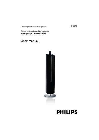 Philips DC570 User Manual - cover page