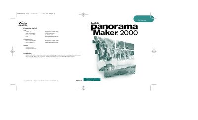 ArcSoft Panorama Maker 2000 Quick Start Guide - cover page