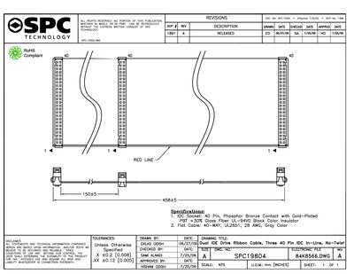 SPC SPC19804 Data Sheet - cover page