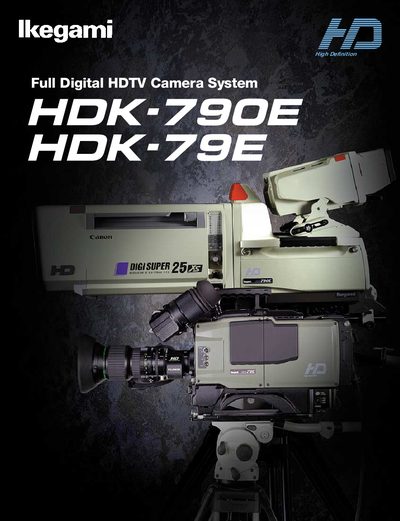 Ikegami HDK-790E/HDK-79E Camera System Manual