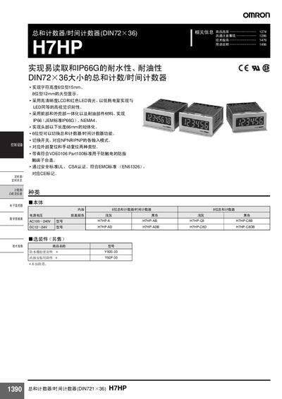Philips H7HP Sum/Time Counter User Manual - cover page