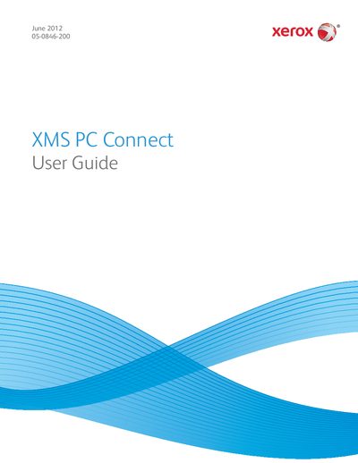 Visioneer XMS PC Connect User Guide - cover page