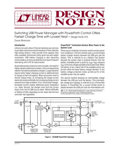 LINEAR dn415f handbook - cover page