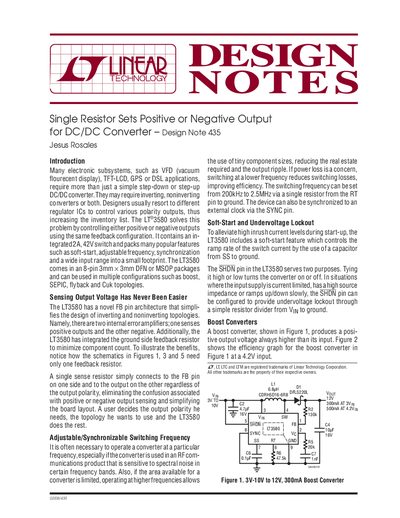 LINEAR dn435f handbook