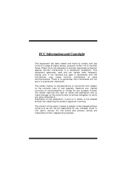 U8798 Motherboard User Manual - cover page