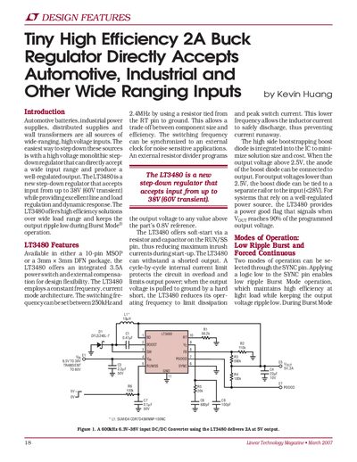 linear DESIGN FEATURES LTMag-V17N01-05-LT3480-Huang handbook