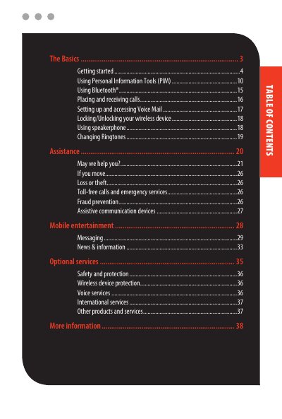 Verizon Wireless XV6800 User Manual - cover page