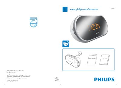 PHILIPS AJ1000 user guide - cover page