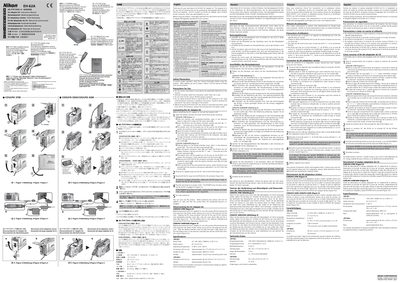 Nikon EH-62A AC Adapter Kit User Manual - cover page