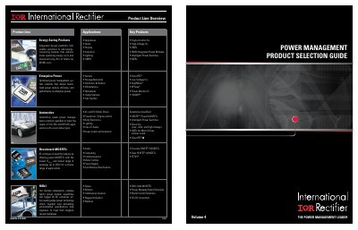 International Rectifier Power Management Selection Guide Volume 410638 - cover page