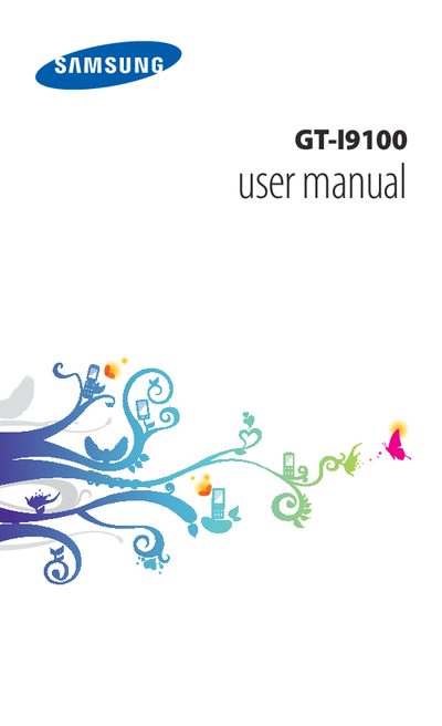 Samsung GT-I9100 User Manual