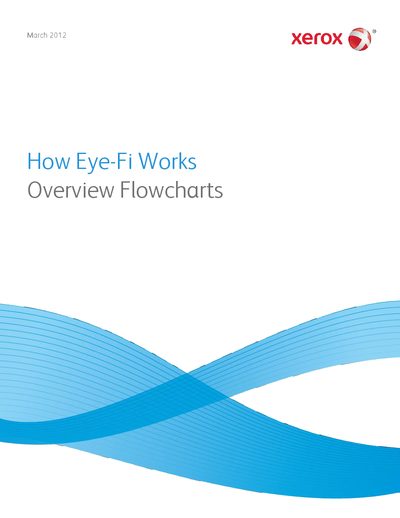 Xerox Eye-Fi Overview Flowcharts Guide - cover page