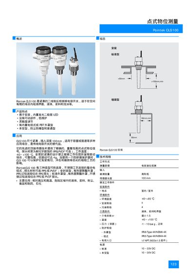 Pointek CLS100 Capacitive Switch User Manual