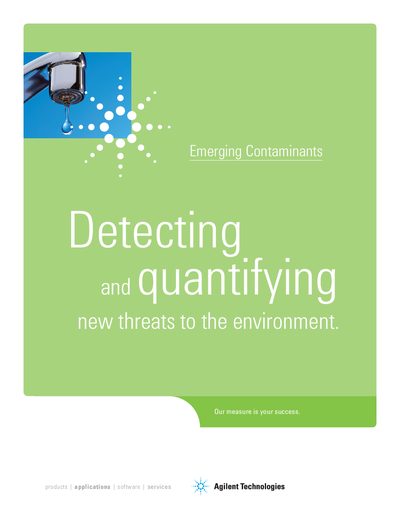 Agilent Emerging Contaminants Brochure