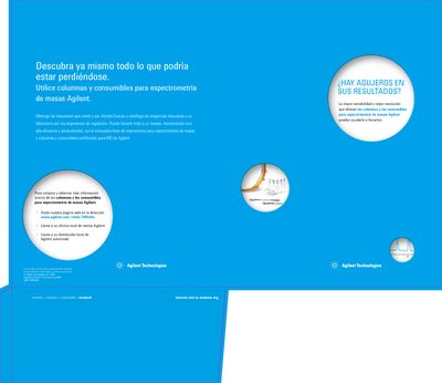 Agilent Mass Spectrometry Columns and Consumibles Product Leaflet - cover page