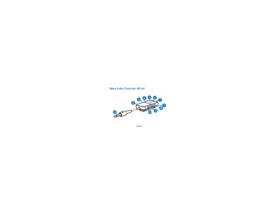 Nokia AD-54 Audio Controller User Manual - cover page