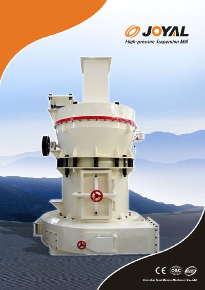 JOYAL High-pressure Suspension Mill Service Manual - cover page