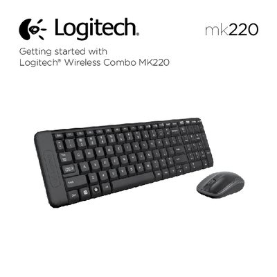 Logitech MK220 Wireless Combo User Manual - cover page