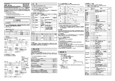 RKC RD Series RD100/RD400/RD500/RD700/RD900 User Manual - cover page