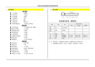 Tianming Wireless PTZ Shot Control System Manual - cover page