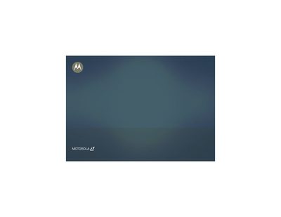 Motorola i1 Phone User Manual - cover page