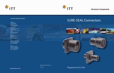 ITT SURE-SEAL Connectors Data Sheet - cover page
