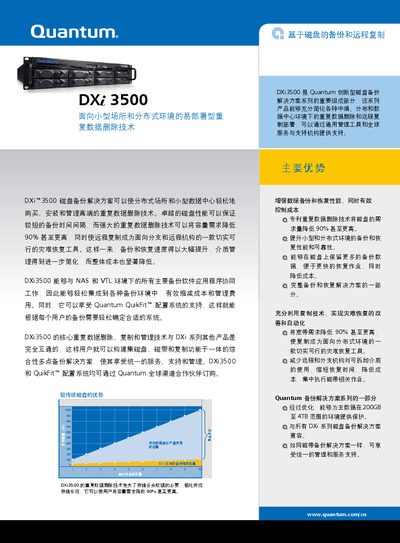 Quantum DXi3500 Product Leaflet
