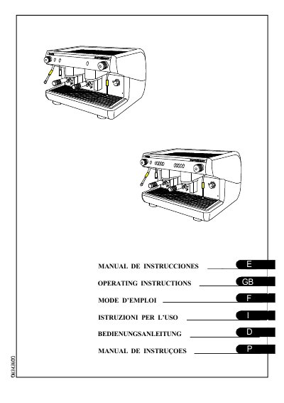 SERVICIO DE ASISTENCIA TECNICA CUSTOMER TECHNICAL SERVICE C/ MOTORES 1-9 08040 BARCELONA ESPA&Ntilde;A SPAIN MANUAL DE INSTRUCCIONES - cover page