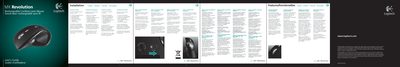 Logitech MX Revolution User Manual - cover page