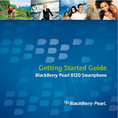 BlackBerry Pearl 8120 Smartphone User Manual - cover page