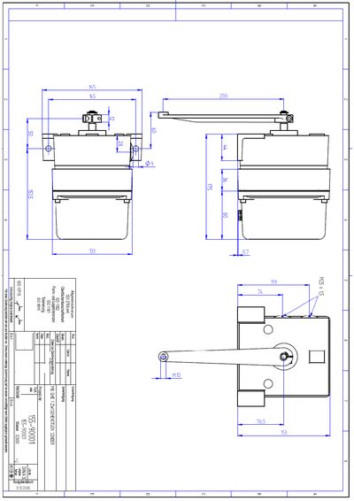 Stromag 02 CLS-553V technology data - cover page