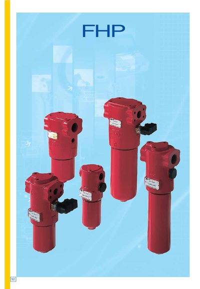 MP Filtri FHP Series Filter Technology Data - cover page