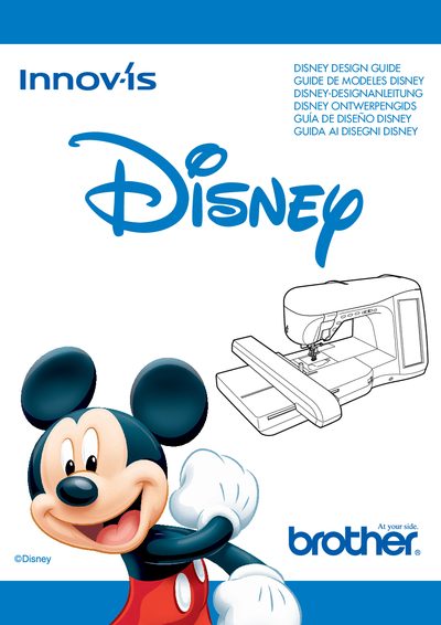 Brother Innov-is Disney Design Guide - cover page