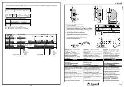 Crouzet 774 B Installation Guide - cover page