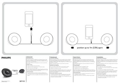 Philips SBP1120 User Manual - cover page