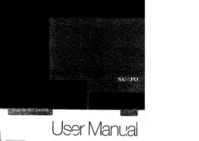 Sampo CT-S116L Caller ID Display Manual - cover page
