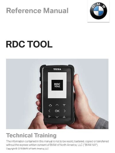 BMW RDC Tool User Manual