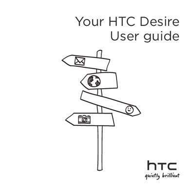 HTC Desire User Guide - cover page