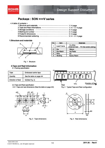 ROHM SONxxxV Series Design Support Document - cover page