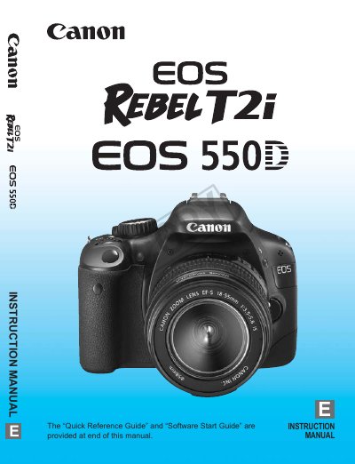 Canon EOS 550D Instruction Manual