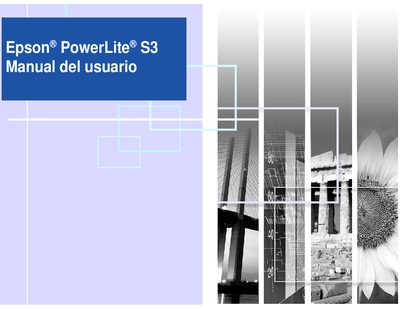 Epson PowerLite S3 Projector User Manual