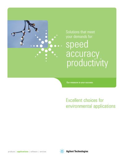 Agilent StableBond SB-C18 Carbonyl Analysis Application Note - cover page