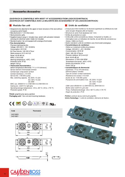 BOSS Modular Fan Unit Product Leaflet - cover page