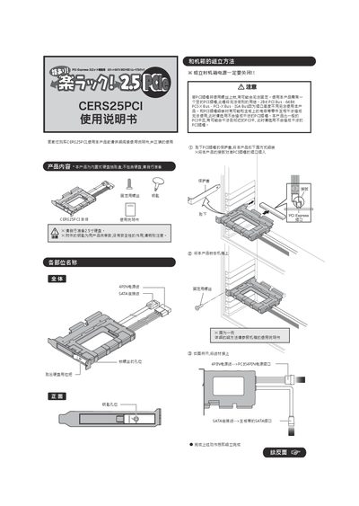 CERS CERS25PCI Installation Guide