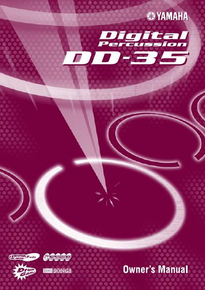 Yamaha DD-35 Digital Percussion Owner's Manual