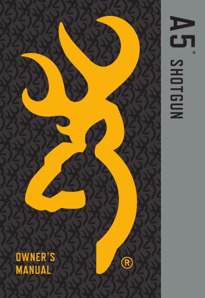 Browning A5 Shotgun Owner's Manual