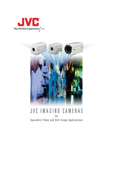 JVC KY-F560U(ntsc)/F560E (pal)Manual - cover page