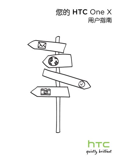 HTC One X User Manual - cover page