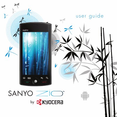 SANYO Zio M6000 User Guide - cover page